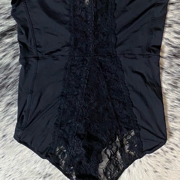 BY MALENE BIRGER “RAWAL” LACE BODYSUIT, SZ SMALL BLACK - Picture 9 of 9